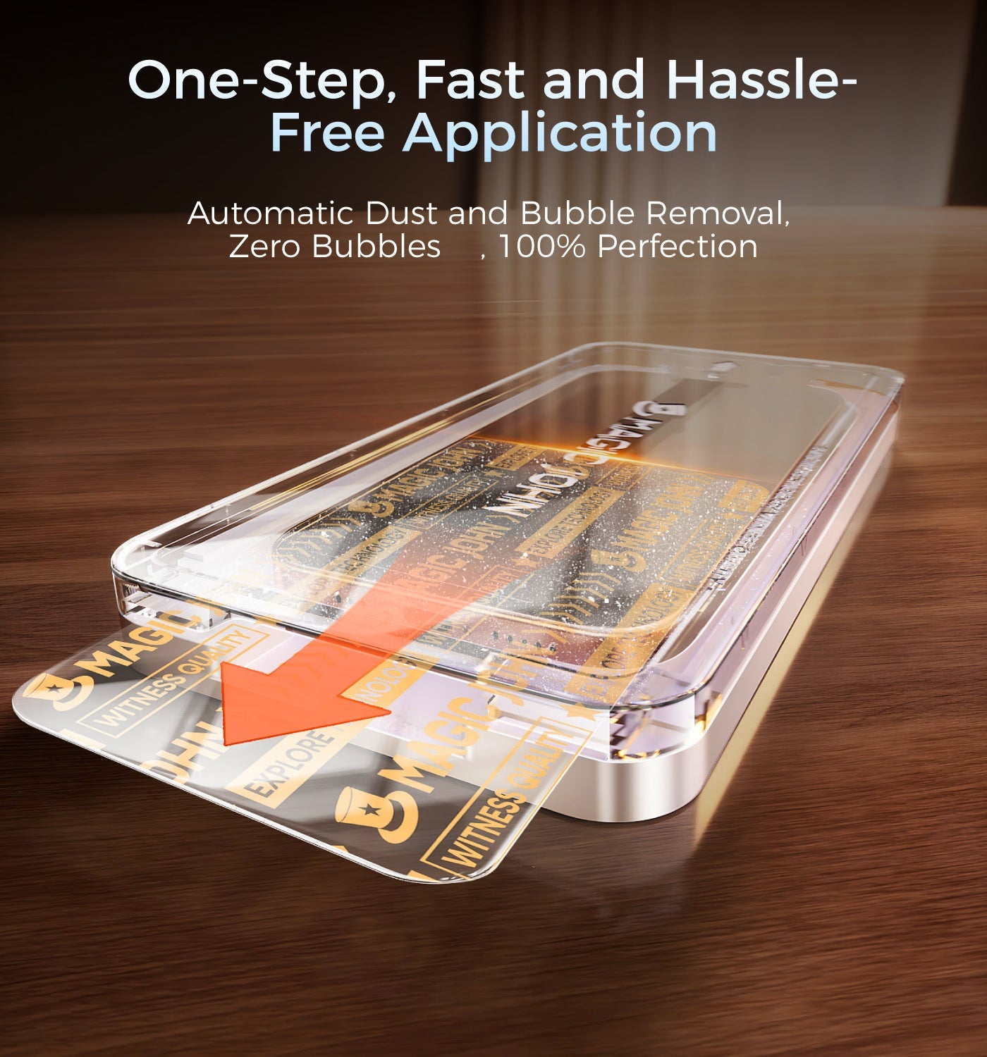 Upgraded Screen Protector - Automatic Dust Free Eco-Friendly Protection📱