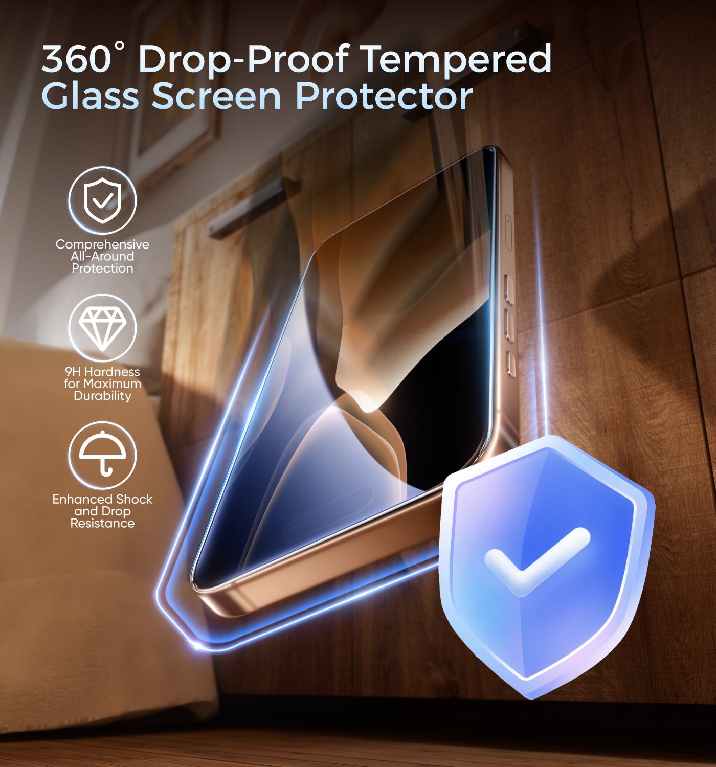 Upgraded Screen Protector - Automatic Dust Free Eco-Friendly Protection📱