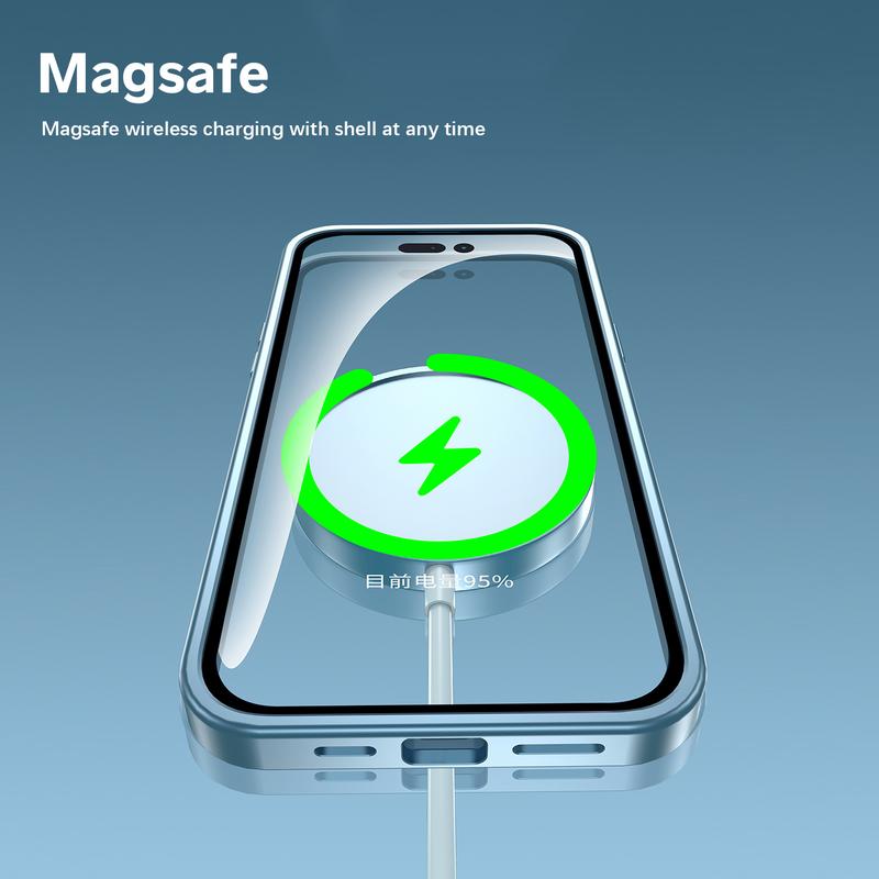 📱Alloy Aluminum Mag Safe Magnetic Case for iPhone