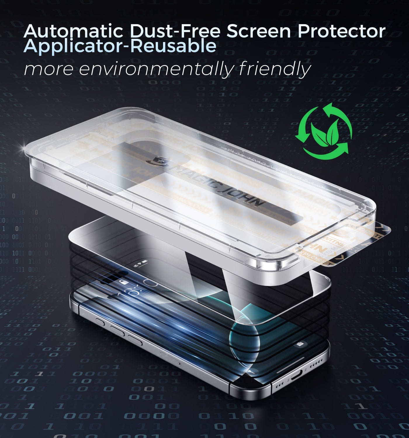 Upgraded Screen Protector - Automatic Dust Free Eco-Friendly Protection📱