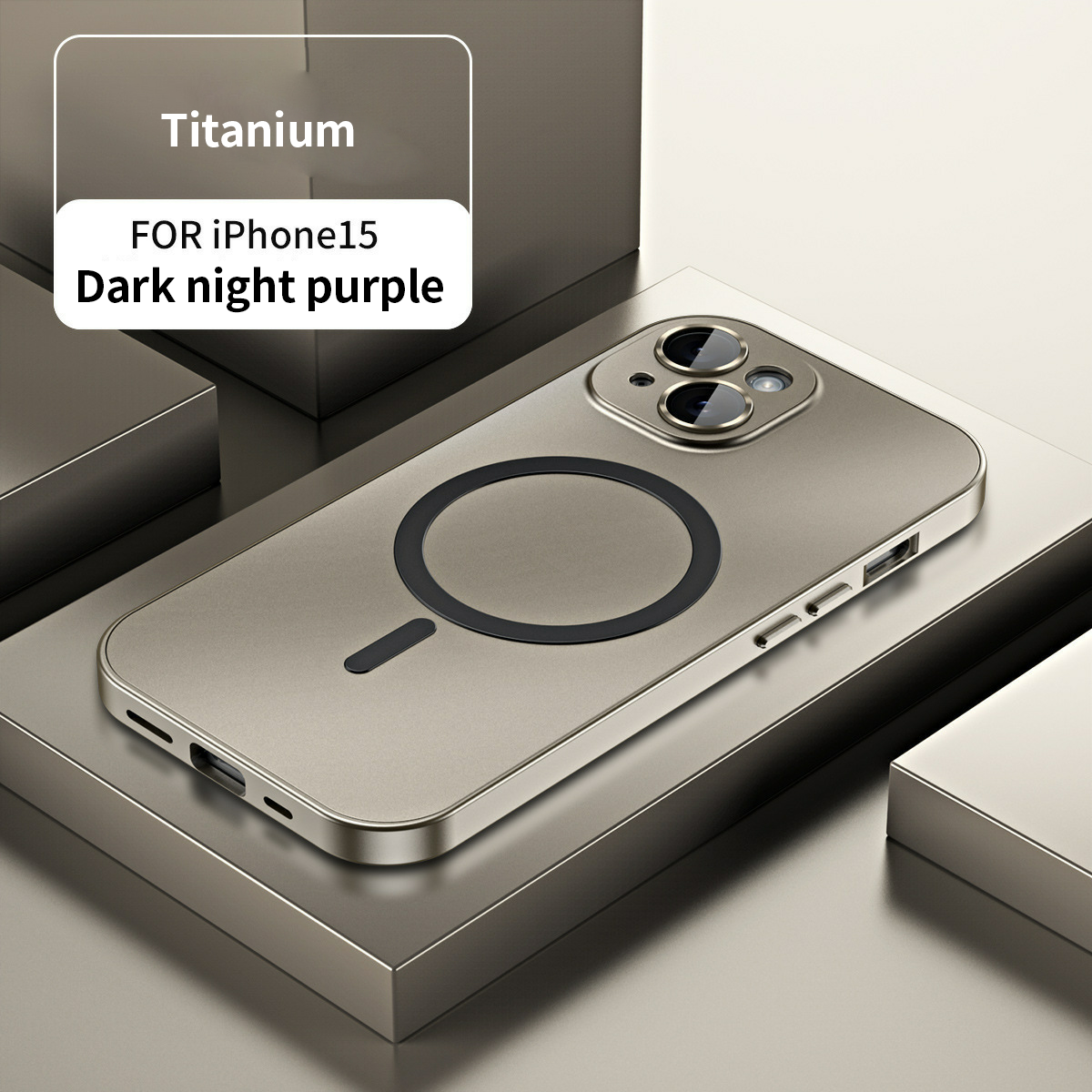 📱Alloy Aluminum Mag Safe Magnetic Case for iPhone