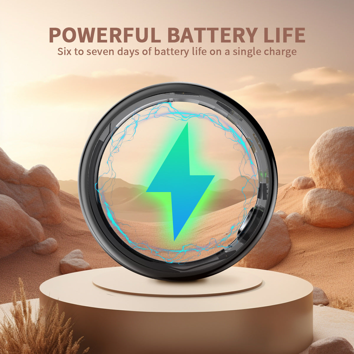 š”Smart Ring Multifuntional IP68&5 ATM Waterproof