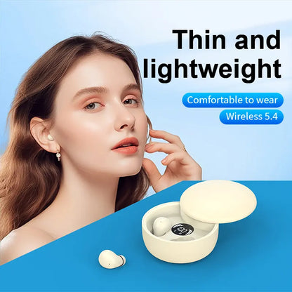 👂🏻Mini Invisible Headphones Bluetooth 5.4 True Wireless In-Ear