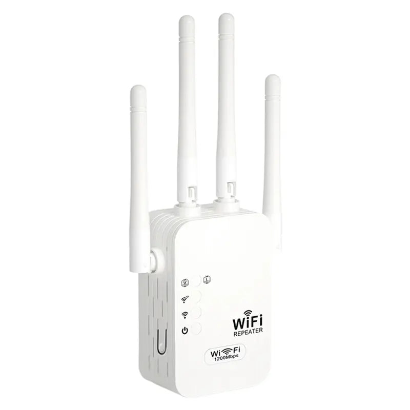 📶WiFi Extender 2025,1200Mbps Dual Band (5GHz/2.4GHz) Signal Booster