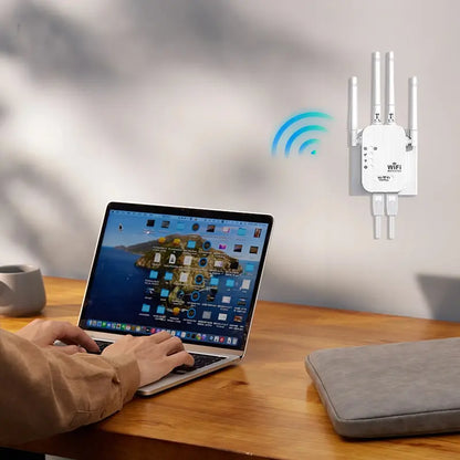 📶WiFi Extender 2025,1200Mbps Dual Band (5GHz/2.4GHz) Signal Booster