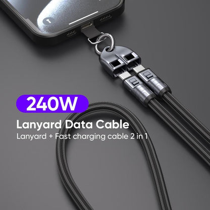 ⚡240W USB-C Fast Charging Phone Lanyard
