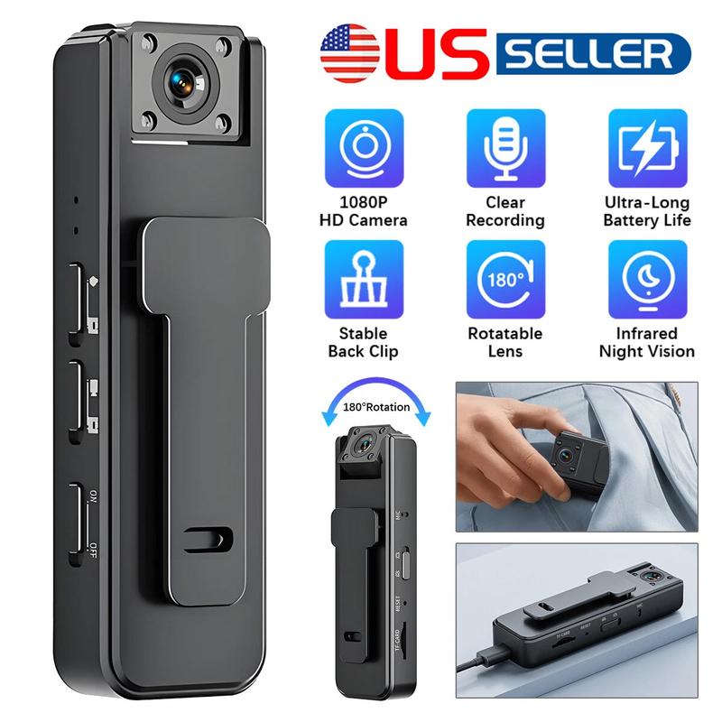 2025 NEW HD 1080P Wireless Vlog Body Camera📷