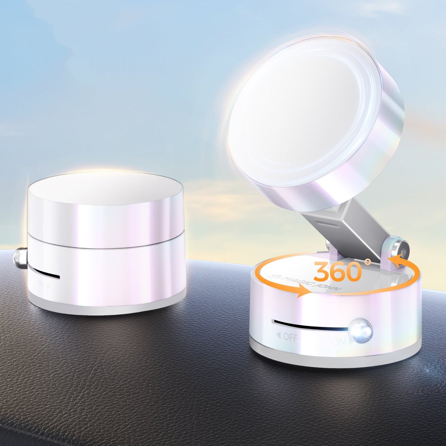 Upgraded Magnetic Phone Holder with 360° Rotation