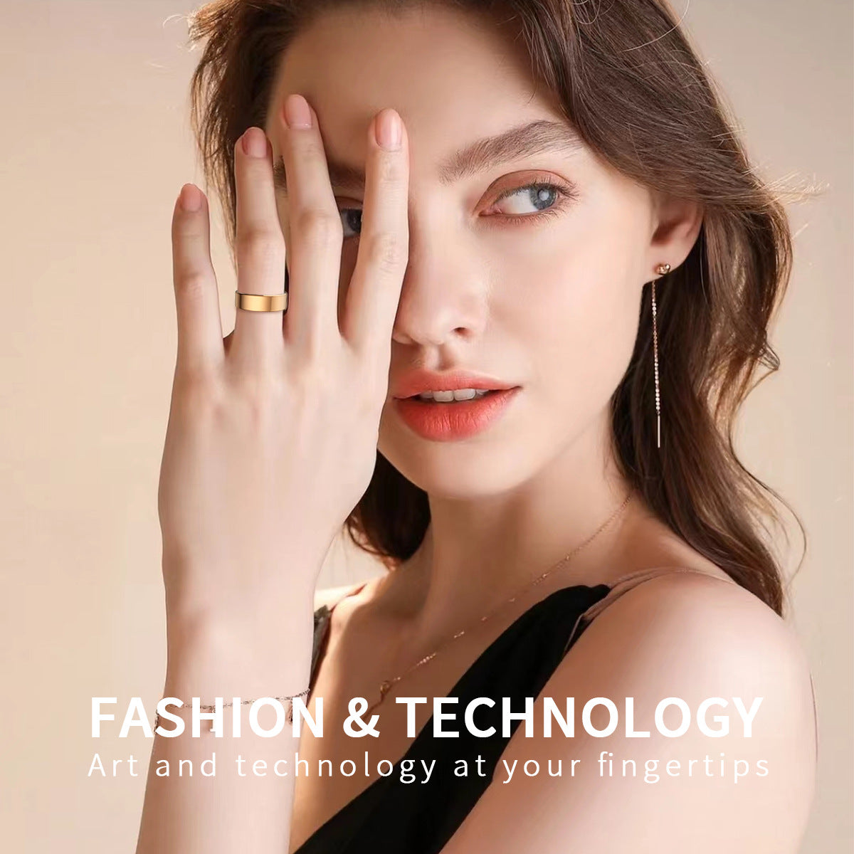 💡Smart Ring Multifuntional IP68&5 ATM Waterproof