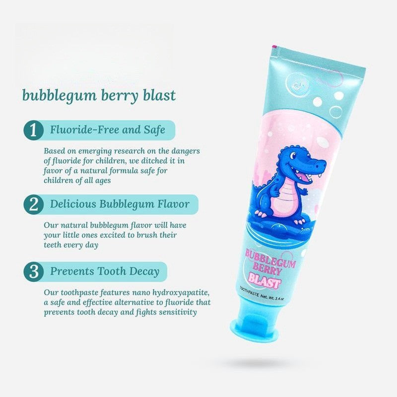 🍓Kid's Toothpaste🧒Fluoride Free, Remineralizing