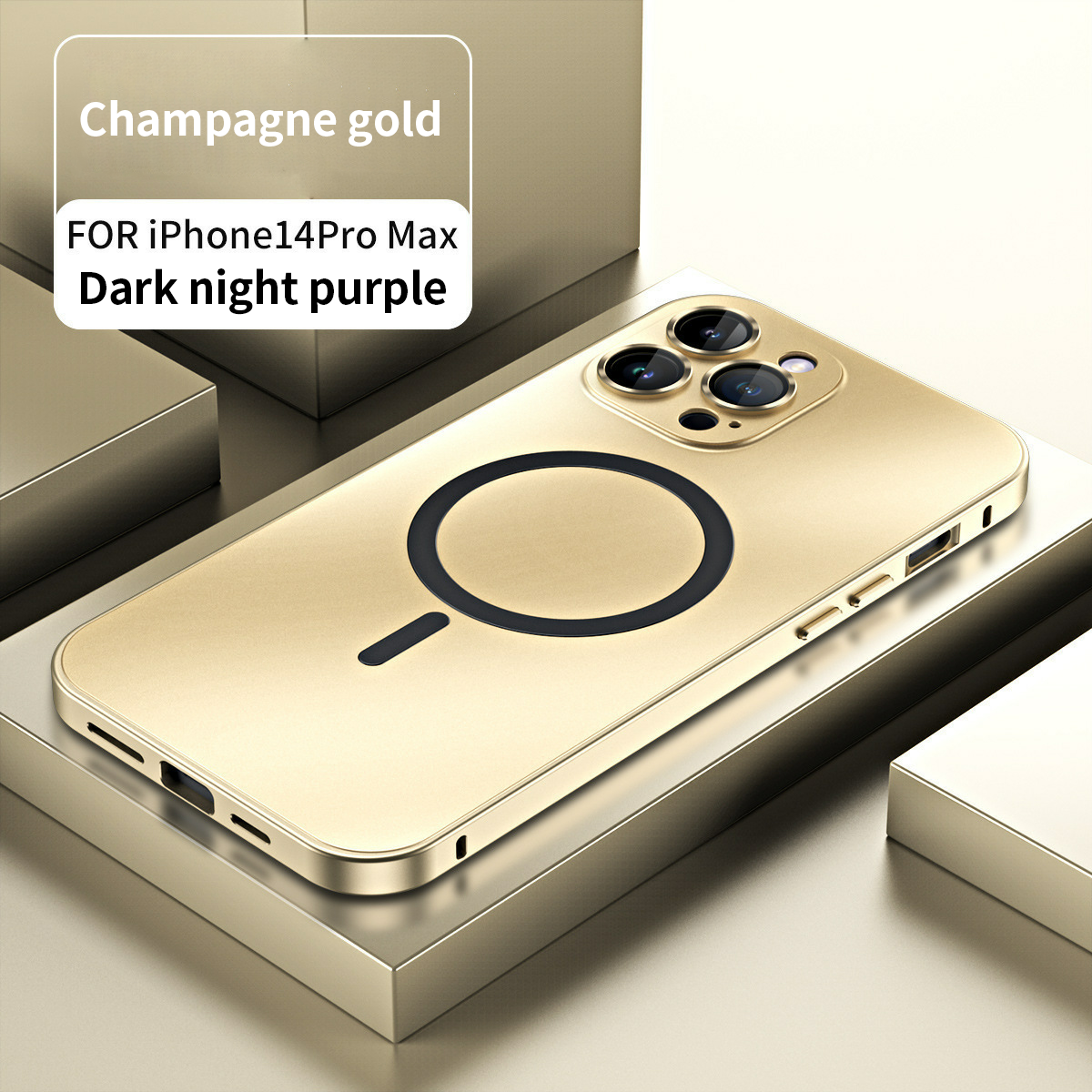 📱Alloy Aluminum Mag Safe Magnetic Case for iPhone