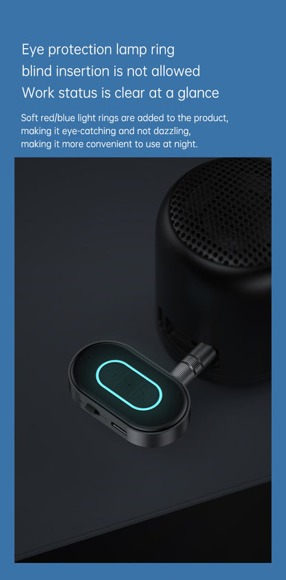 🎵Bluetooth Audio Receiver🎵Car Bluetooth Transmitter, AUX Input Bluetooth Sound Adapter