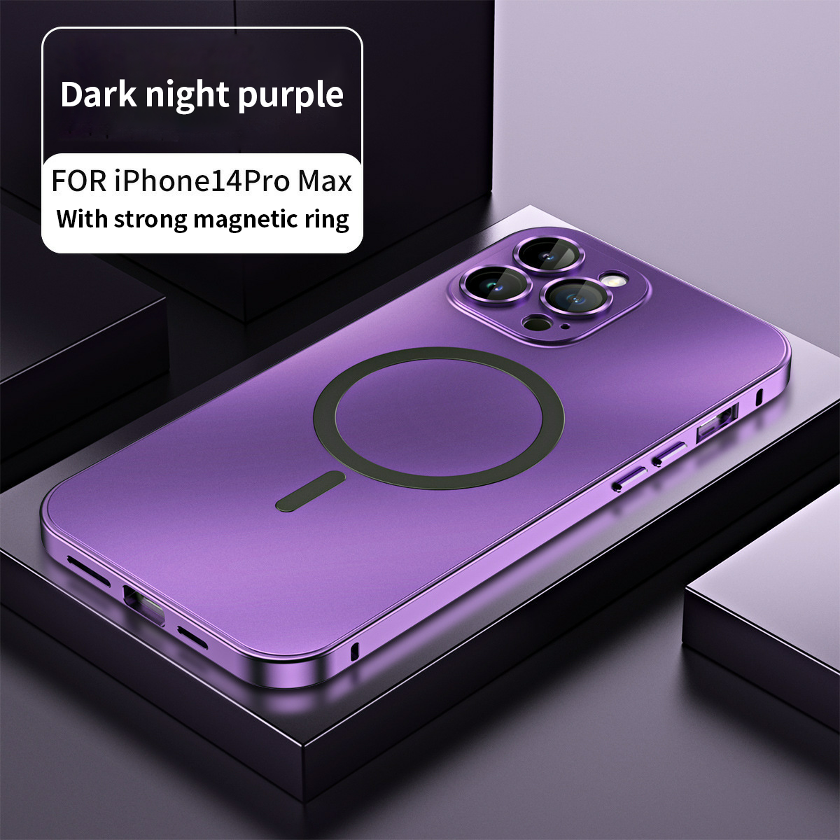 📱Alloy Aluminum Mag Safe Magnetic Case for iPhone