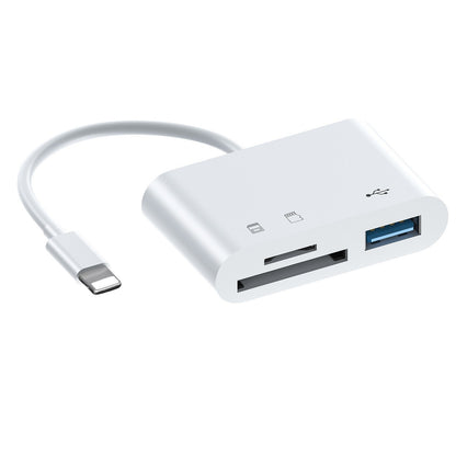 📷5-in-1 SD Card Reader for iPhone/iPad/Android - Lightning & Type-C