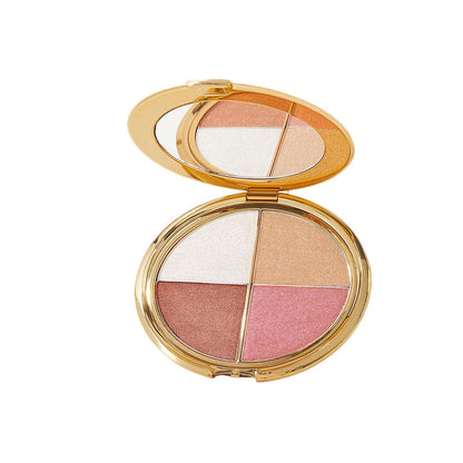 ⏰Last 3 hours 60% off🔥eye & cheek palette - eyeshadow and highlighter makeup (with Detachable Brush)