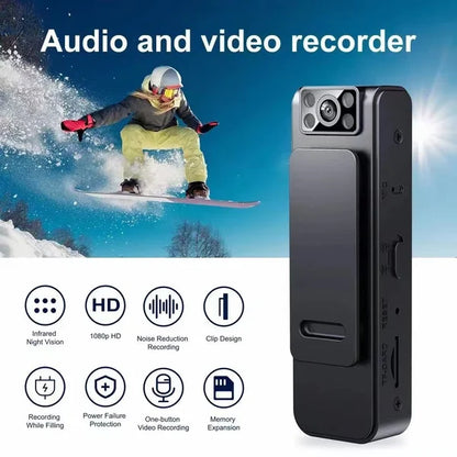 2025 NEW HD 1080P Wireless Vlog Body Camera📷