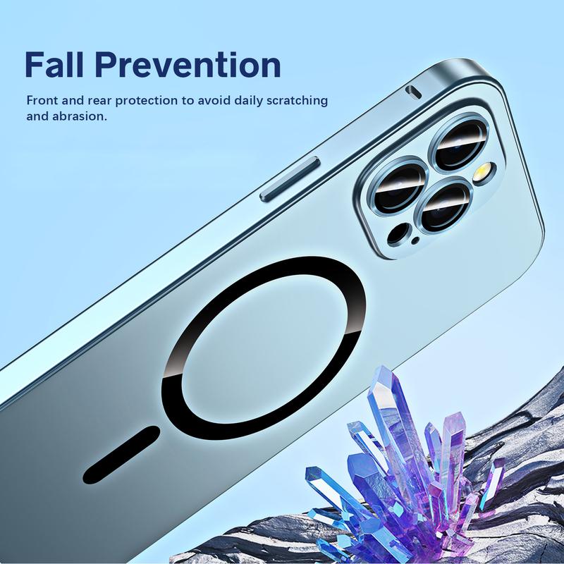 📱Alloy Aluminum Mag Safe Magnetic Case for iPhone