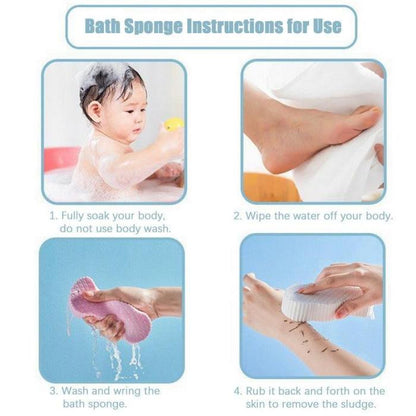 🛀Magic Exfoliating Bath Sponge-Skin Friendly and Reusable