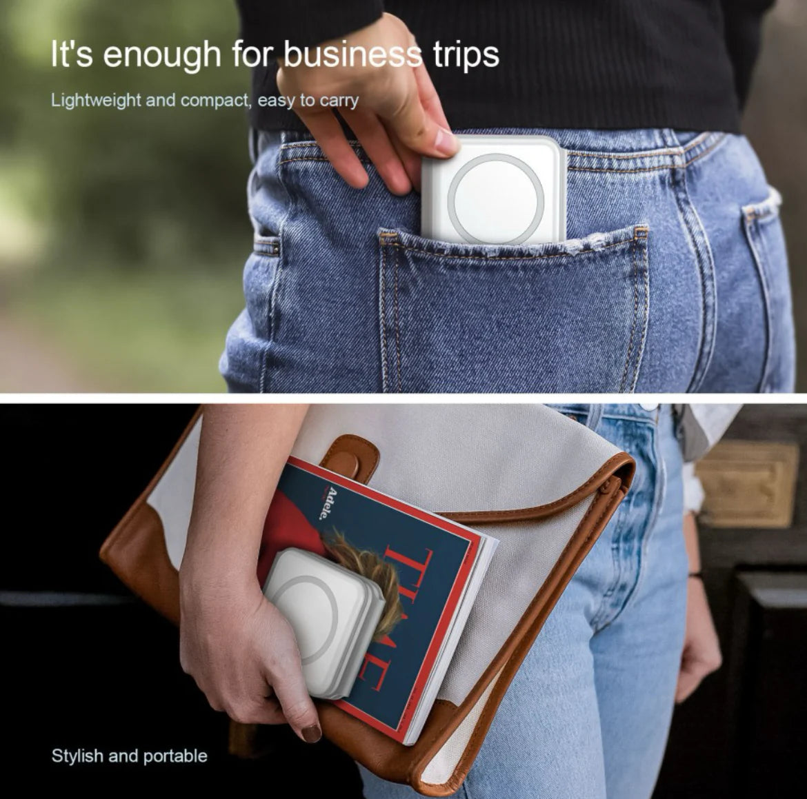 ⚡Magnetic Foldable 3 in 1 Mag-Safe Charger