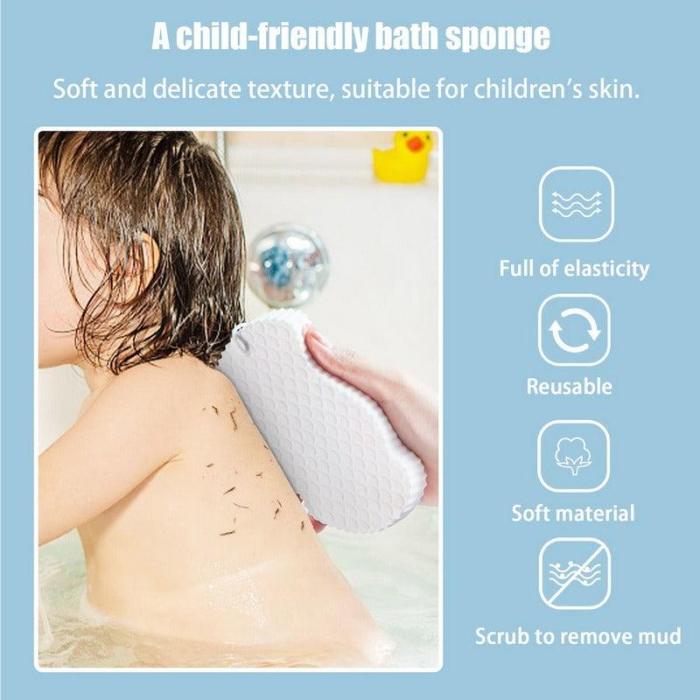 🛀Magic Exfoliating Bath Sponge-Skin Friendly and Reusable
